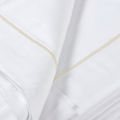 Lenzuola Monaco cordonetto colorato per hotel, alberghi e b&b