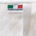 Topper memory da materasso per alberghi, hotel, b&b - dettaglio etichetta e fascia elastica Topper memory da materasso per alberghi, hotel, b&b - dettaglio etichetta e fascia elastica