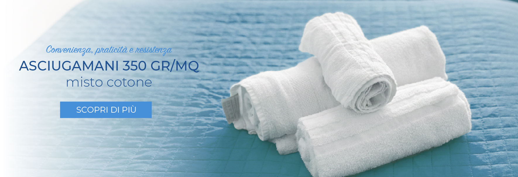 Asciugamani 350 gr misto cotone