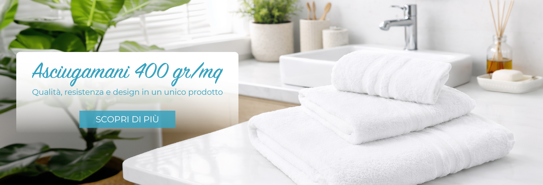 Asciugamani 400gr - NEW