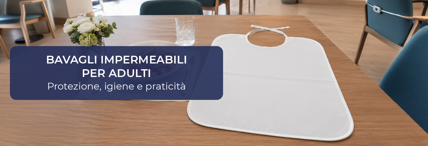 Bavagli impermeabili adulti