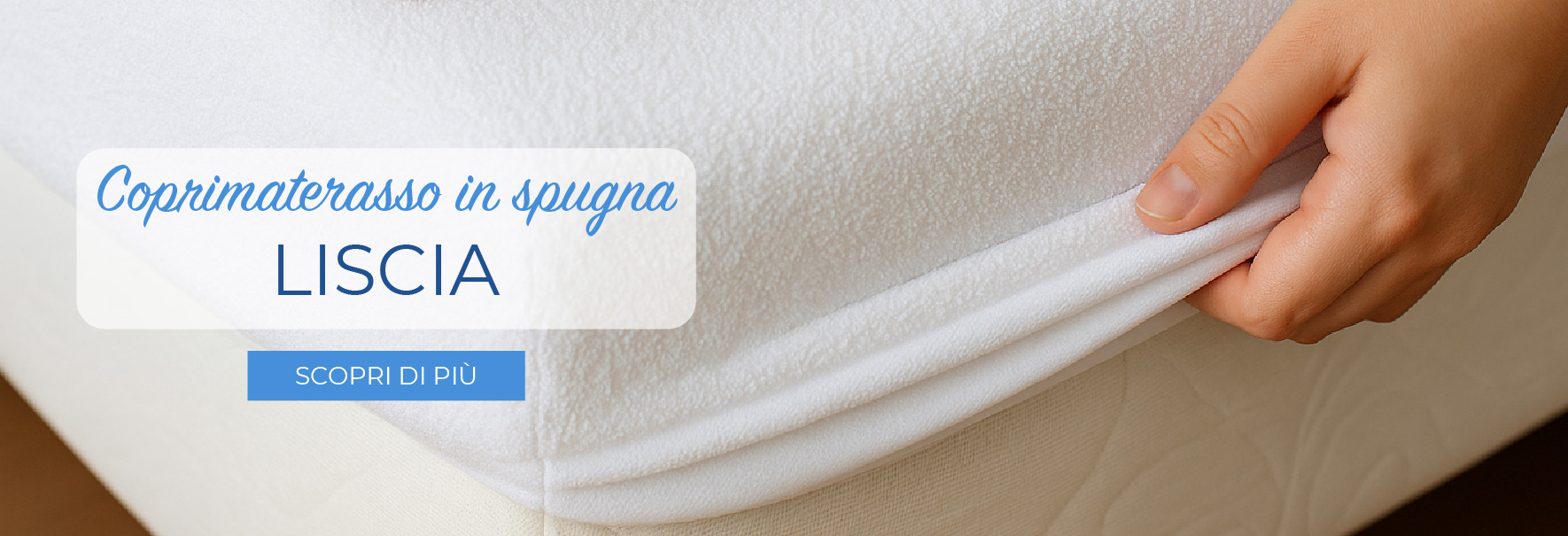 Coprimaterasso spugna liscia