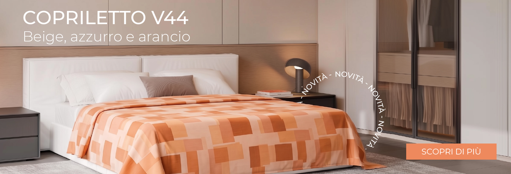 Novità copriletto V44