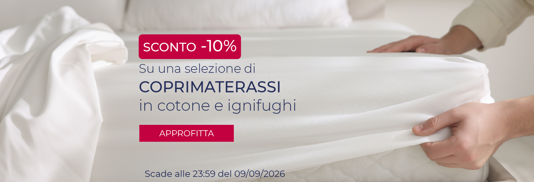 Promo coprimaterassi -10%