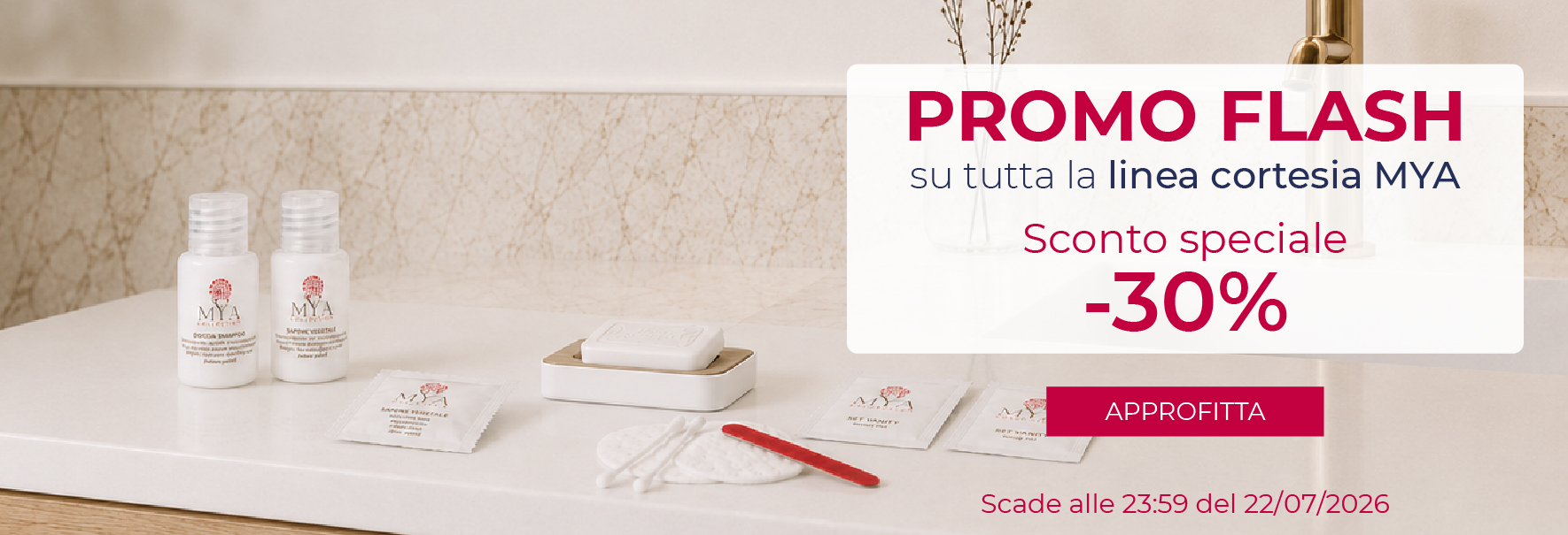 Promo Flash linea cortesia MYA