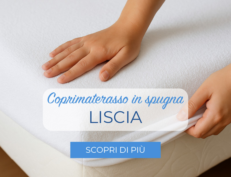Coprimaterasso spugna liscia