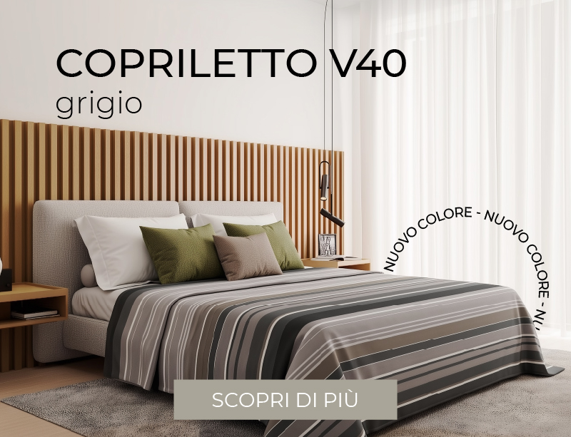 Nuovi colori copriletto V40