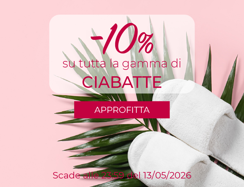 Promo ciabatte -10%