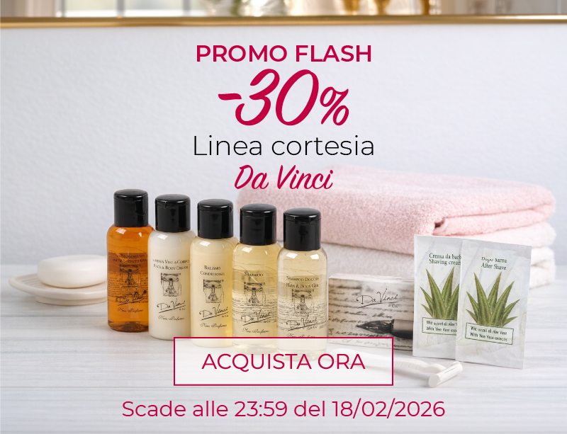 Promo Flash linea cortesia Da Vinci
