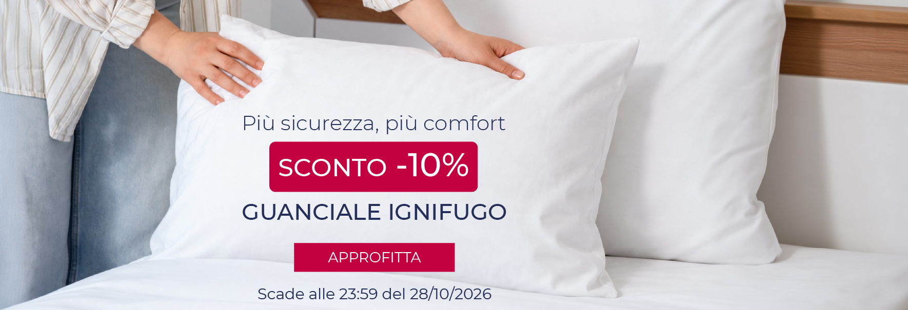 Promo guanciale ignifugo