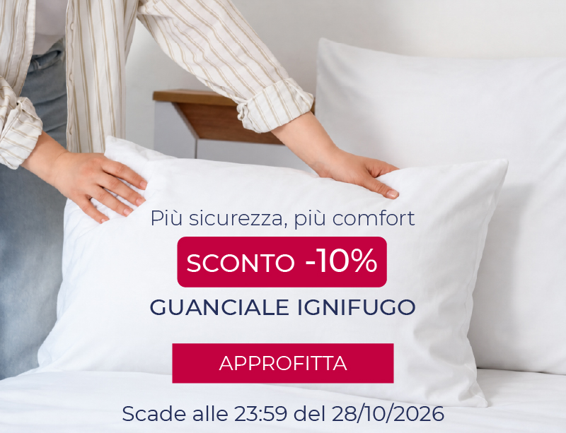 Promo guanciale ignifugo