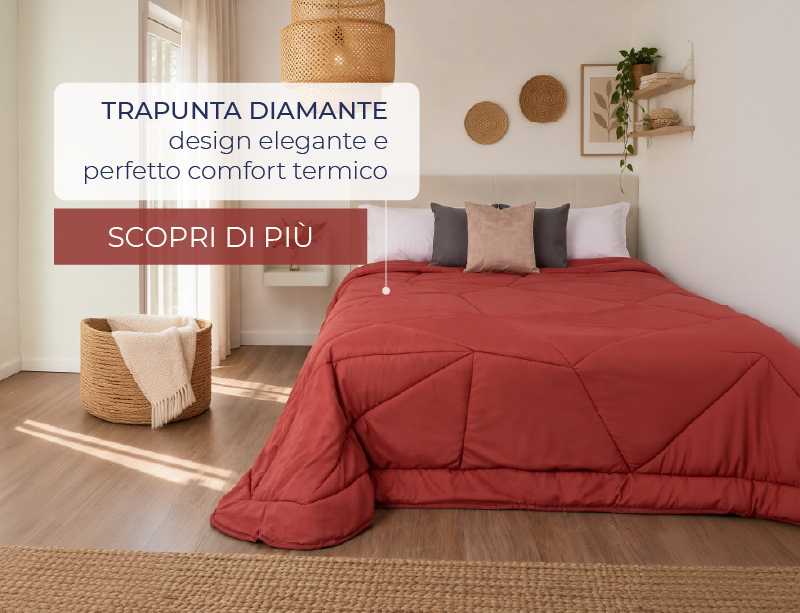 Trapunta diamante